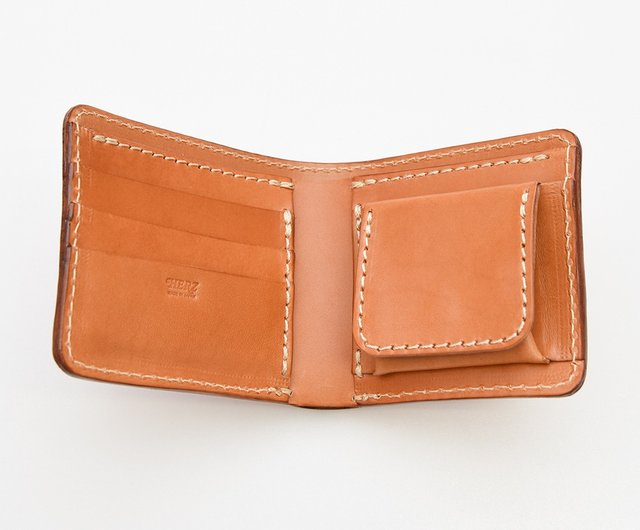 Werktagsgewand　手芸　洋書(*´꒳`*) Japanese craftsman handmade leather classic bi-fold short