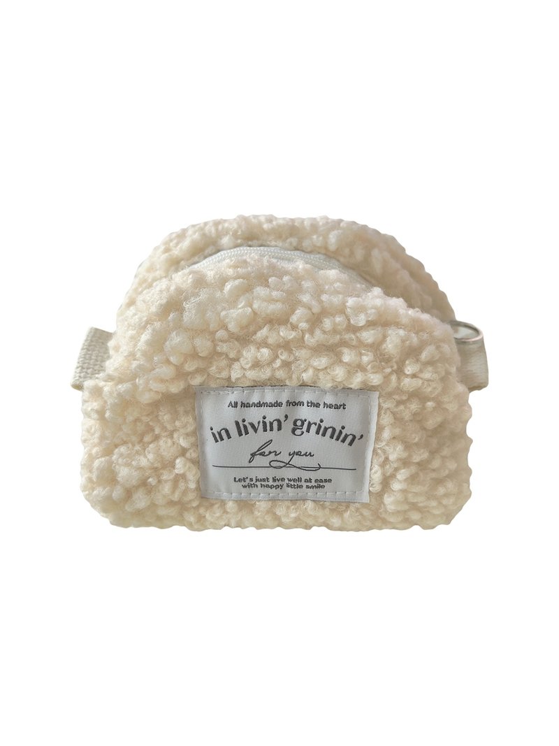 Coloring Dumble S_Cream Soup - ポーチ - その他の化学繊維 イエロー