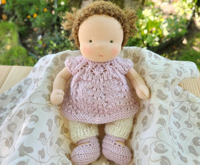 【こどもの日セール】ウォルドルフ人形　40cm 特別価格】ウォルドルフ人形 40cm女の子の通販 by 天然素材のお