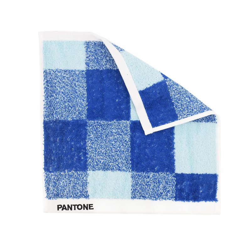 PANTONE - 100% Premium Cotton Jacquard Towel - Face (GB08W) - Towels - Cotton & Hemp Blue