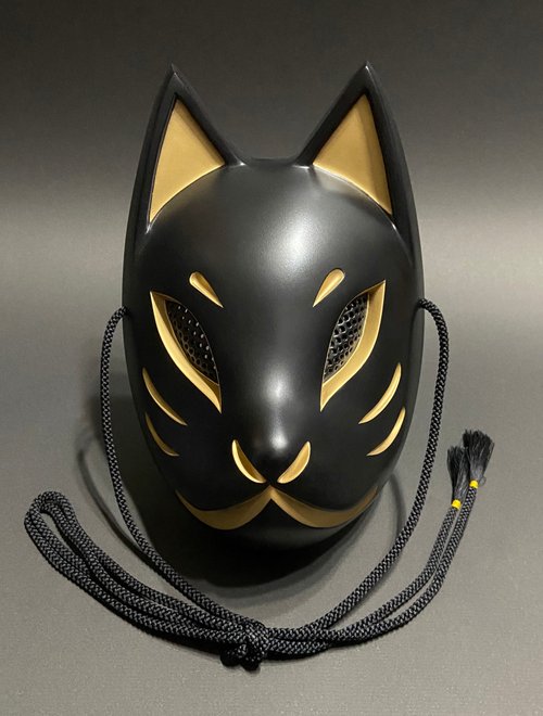 神具・稲荷社【陶器製眷属像：稲荷・狐 サイズ3.0寸（一対