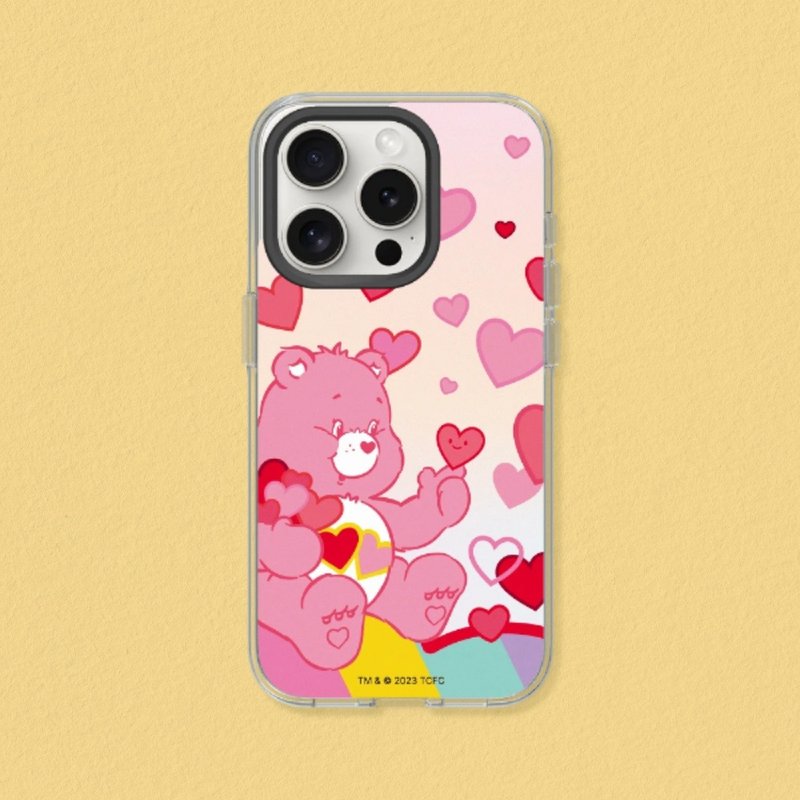 Clear透明防摔手機殼∣Care Bears/愛心滿天 for iPhone - 手機殼/手機套 - 塑膠 透明