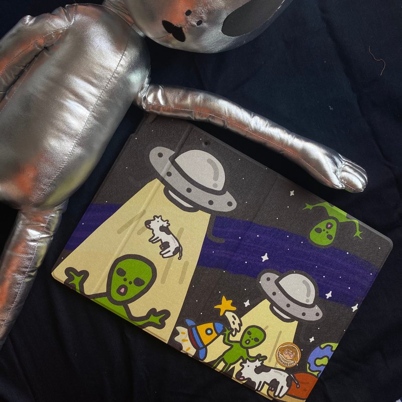 外星人接觸Ipad Case /平板電腦保護殼 - 平板/電腦保護殼/保護貼 - 塑膠 