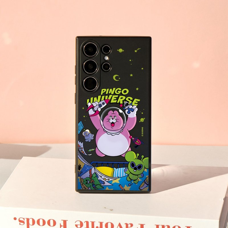 ZIZONE星際宇宙純色矽膠SAMSUNG手機殼 - 手機殼/手機套 - 塑膠 多色