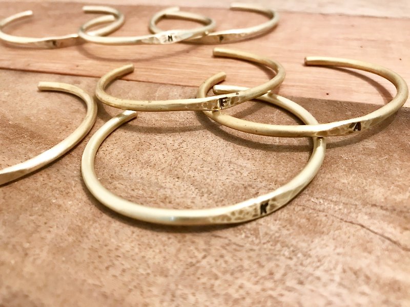 質樸銅手環可訂製 - 手鍊/手環 - 銅/黃銅 金色