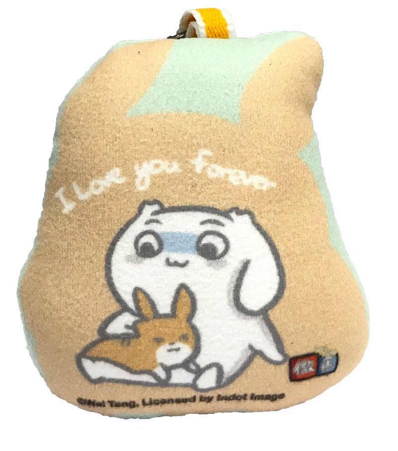 少し痛い - 大きな頭の人形のスクリーン ワイプ チャーム - チャーム - その他の素材 多色