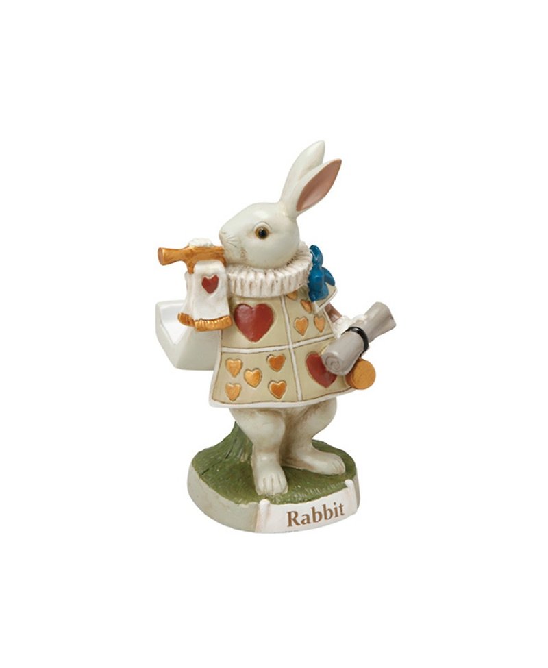 SUSS-Japan Magnets Alice in Wonderland of the heart of the white rabbit Mr. desktop mobile phone holder / mobile phone holder - birthday gift recommended / stock free - อื่นๆ - วัสดุอื่นๆ 