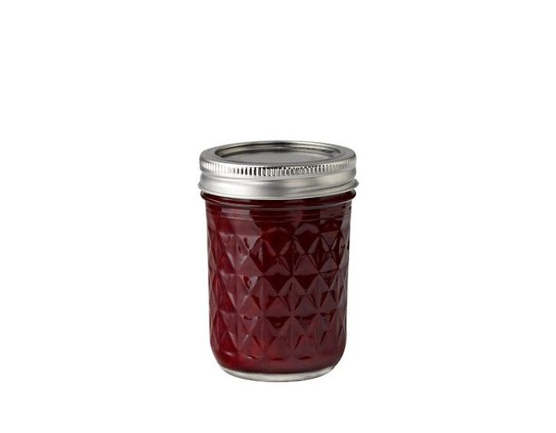 Ball Mason Jars - Ball梅森罐 8oz 菱格窄口罐 - 居家收納/收納盒/收納用品 - 其他材質 