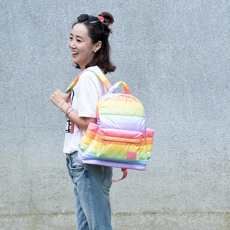 Airy Backpack (ECO Rainbow) (M)