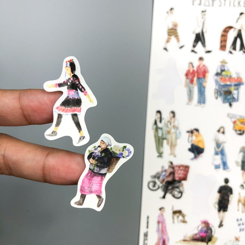Sticker – Lifestyle fashion - Stickers - Paper Multicolor