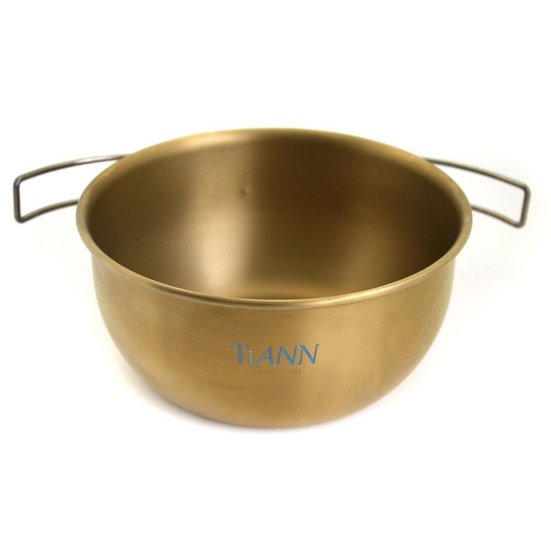 TiBowl Titanium Bowl (M) - ถ้วยชาม - โลหะ สีทอง
