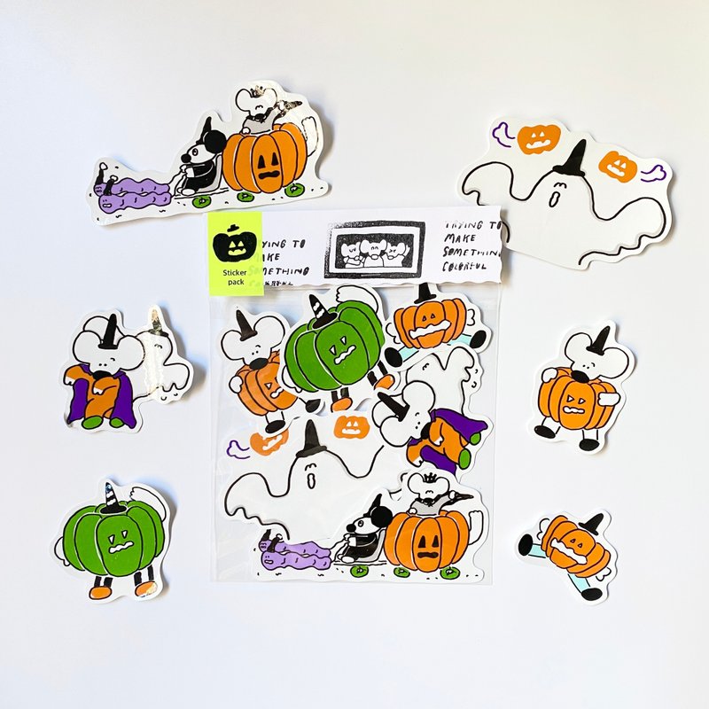 Halloween Vinyl Stickers - Stickers - Paper 