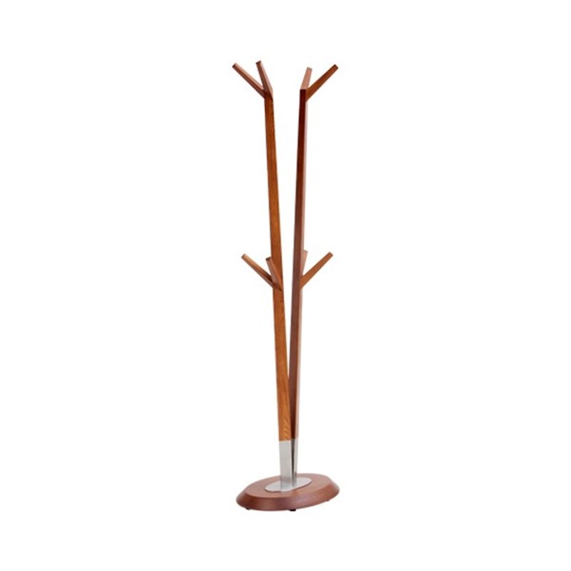 【Youqingmen STRAUSS】─Auspicious fir coat rack (double). Available in multiple colors - Hangers & Hooks - Wood 