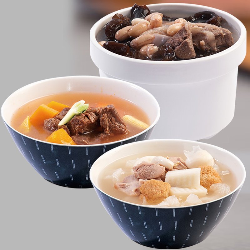 【免運組】即食燉湯【照料理】媽煮湯-哺乳湯品6入組(坐月子 - 水餃/滷味/熟食 - 其他材質 白色