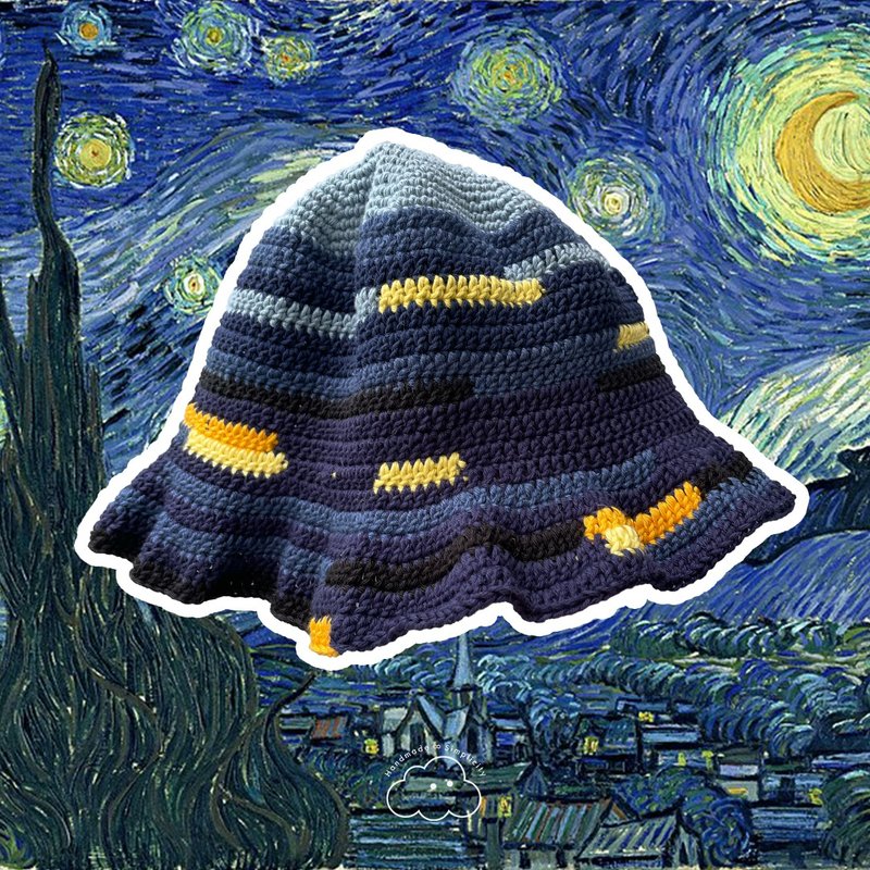(Special gift made to order) Crochet Hat - 帽子 - 棉．麻 多色