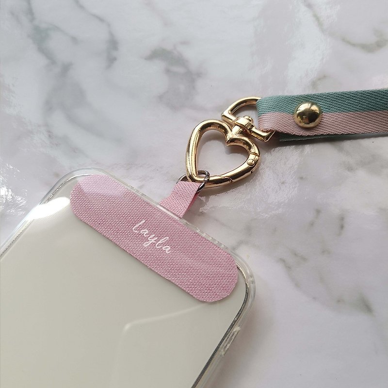 customize - easy removable phone strap/ shoulder strap - Phone Accessories - Waterproof Material Pink