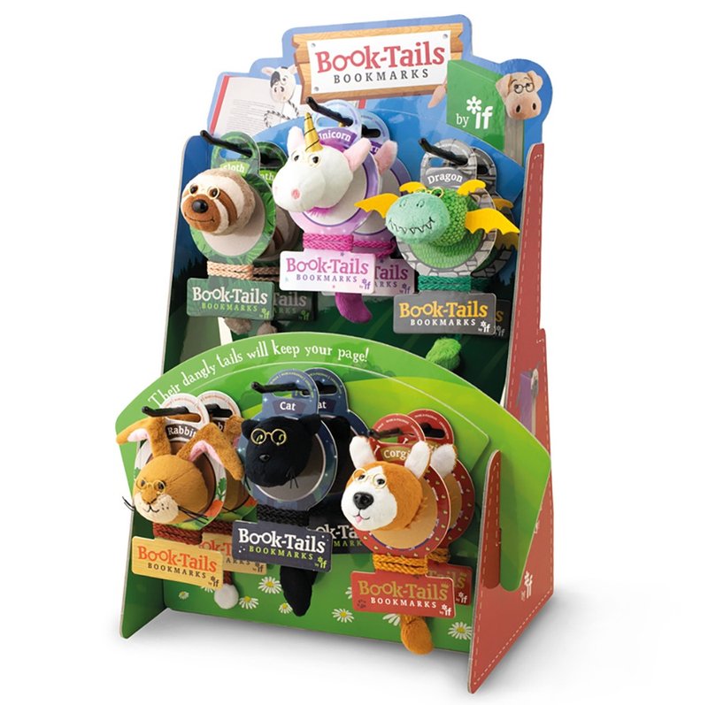 ふわふわ可愛い動物型しおり / 読書癒し系 *イギリス輸入 台湾発送* - しおり・ブックマーカー - その他の素材 多色