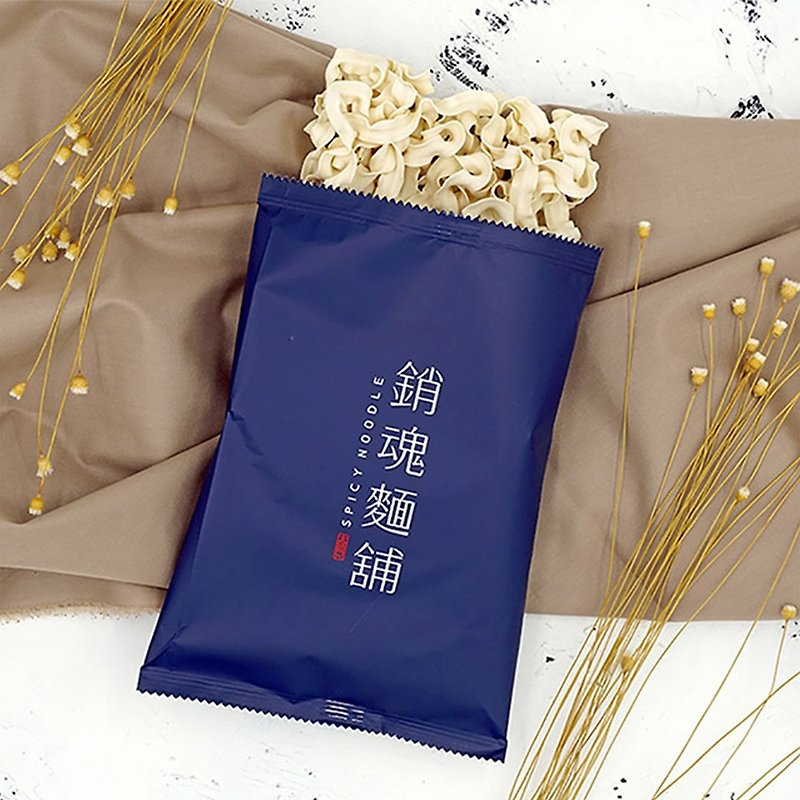Big Brother Ecstasy Thick Noodles 12 Packs Free Shipping in Taiwan - Noodles - Other Materials Blue