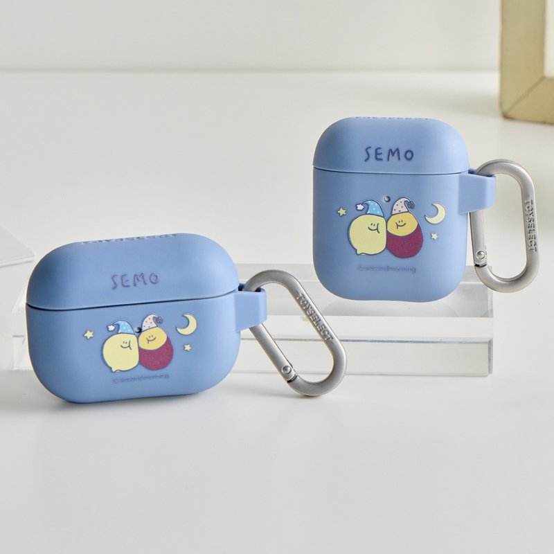 Second Morning心中睡帽強悍防摔AirPods保護套 - AirPods/耳機保護套 - 塑膠 多色