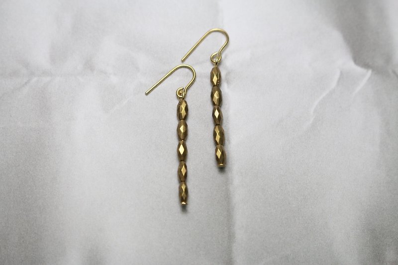 // Fine series of retro dangle earrings // ve096 - Earrings & Clip-ons - Plastic Gold
