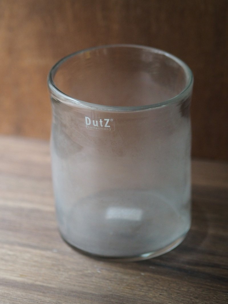圓吹製玻璃花器 - 花瓶/花器 - 玻璃 透明