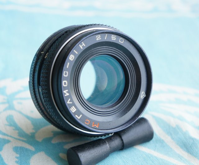 美品 Helios-81 50mm f2 ニコンFマウント 1 ロシア MC HELIOS-81H 50mm F2 （for Nikon F） : オールド