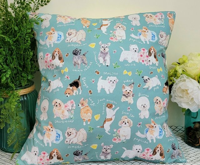 Cute dog clearance pillows