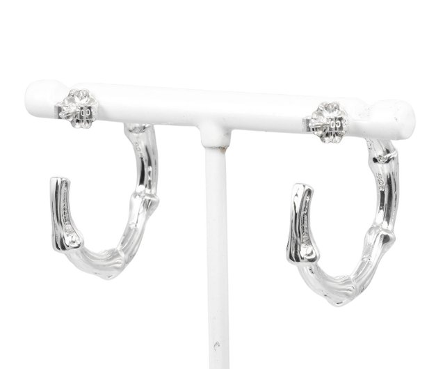 日本直送】ティファニー TIFFANY&Co. バンブー ピアス シルバー