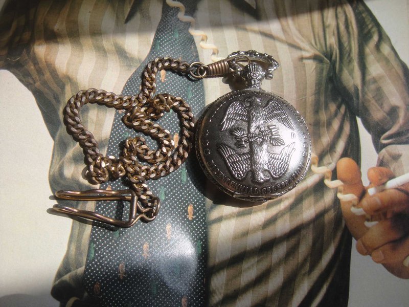 【OLD-TIME】Early second-hand pocket watch - ของวางตกแต่ง - วัสดุอื่นๆ 