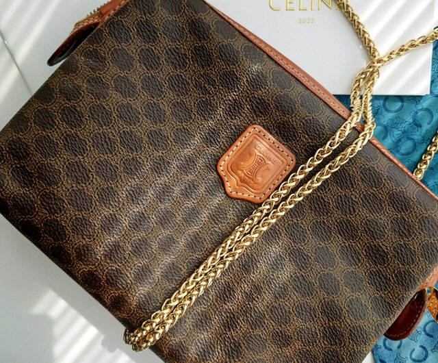 CELINE セリーヌ★cosmeticbag★コスメティックバッグ★未使用品 CELINE セリーヌ ショルダーバッグ クラシックボックススモール