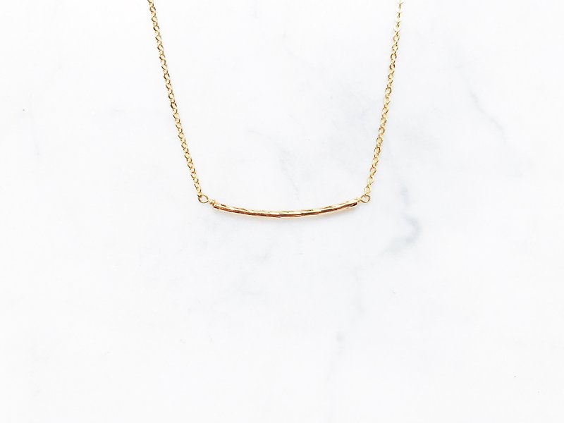 :: Limited Offer :: Small Gold Clavicle Necklace - สร้อยคอ - โลหะ 