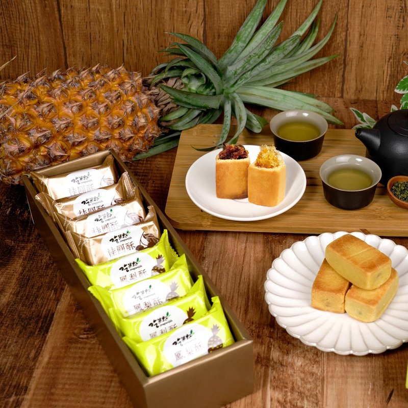 【Eating Fruit Seeds】Jumbo Fruit Pastry Gift Box (8 pieces) - เค้กและของหวาน - วัสดุอื่นๆ หลากหลายสี