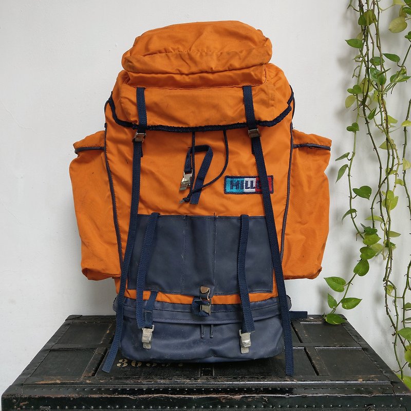 Backpack_R112_outdoor - กระเป๋าเป้สะพายหลัง - ไฟเบอร์อื่นๆ สีส้ม
