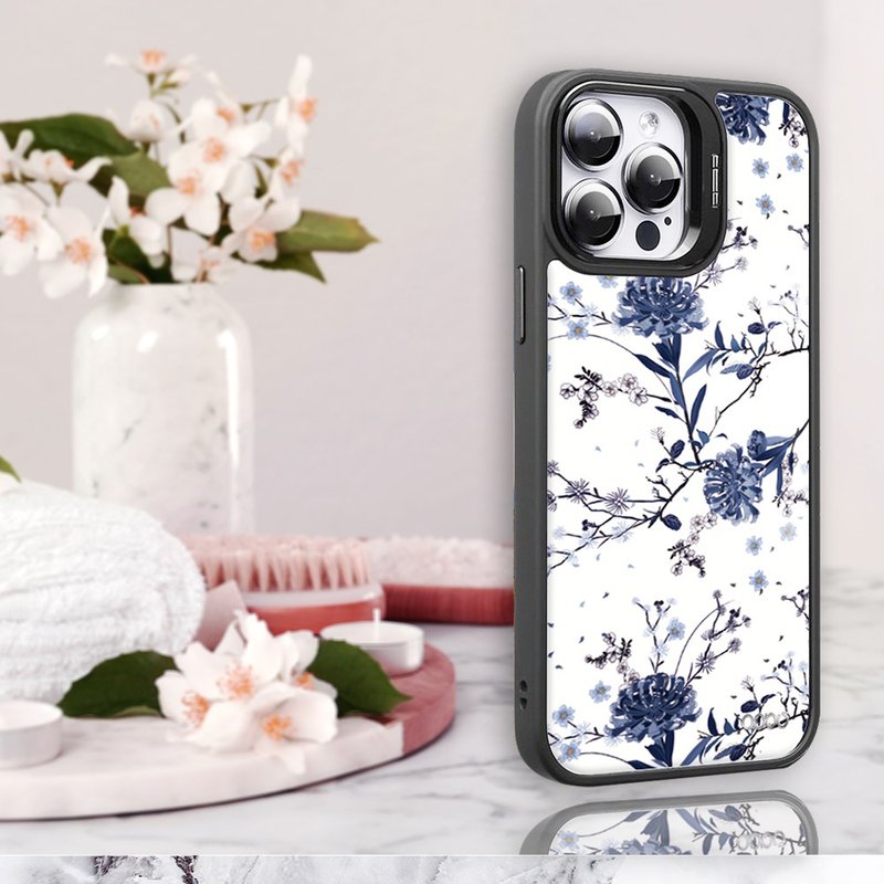 apbs iPhone 全系列 軍規防摔合金框隱形立架手機殼-彼岸花 - 手機殼/手機套 - 其他材質 多色