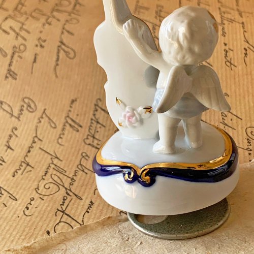 セキグチジャパンブルーエンジェル チェロ セラミック回転オルゴール