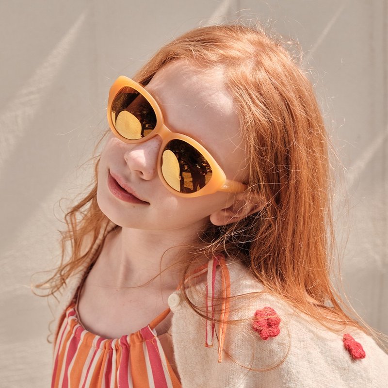 KiGO Vintage Anti-UV Lightweight Polarized Children's Sunglasses (6-12Y) - Multiple styles available - แว่นกันแดด - วัสดุอื่นๆ หลากหลายสี