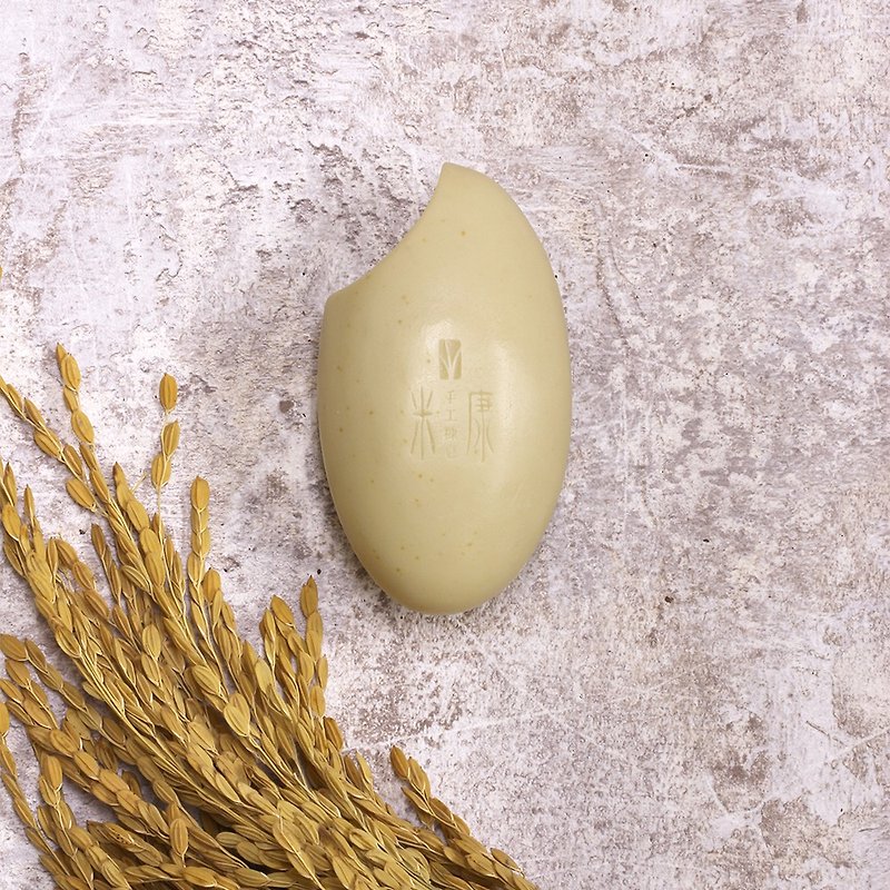 Pure Rice Soap-Taoyuan Fengcang Rice-Co-branded model - สบู่ - วัสดุอื่นๆ ขาว