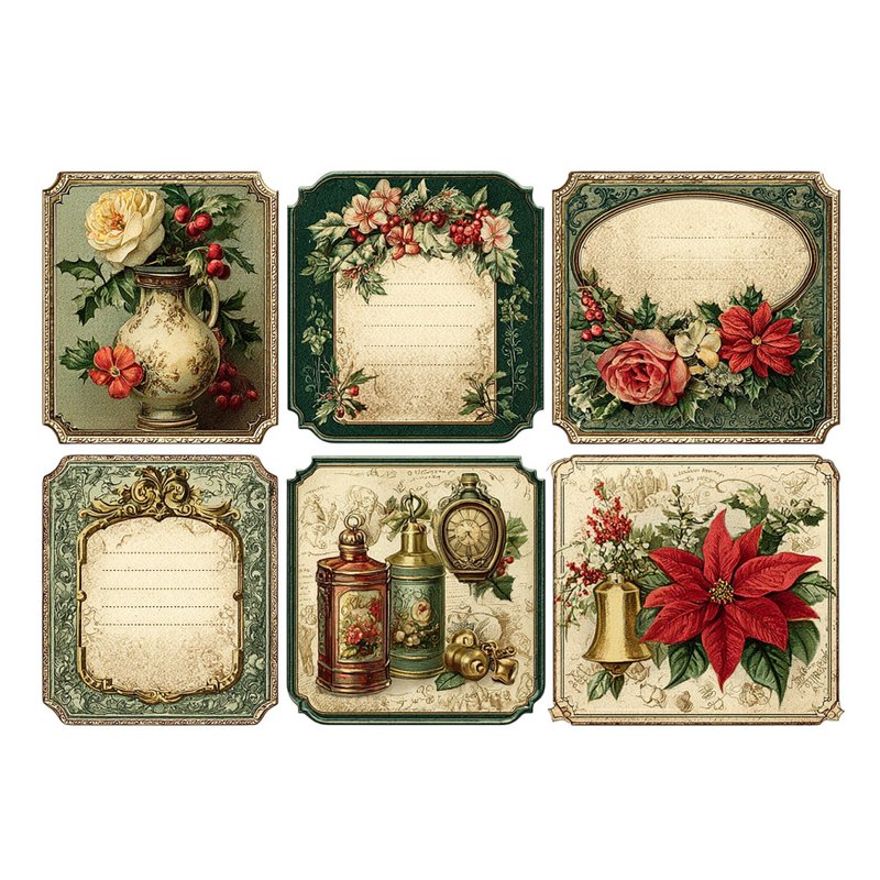 【10月新作3】20-104-0021　チョキペーパー・コラージュ素材 - 貼紙 - 紙 