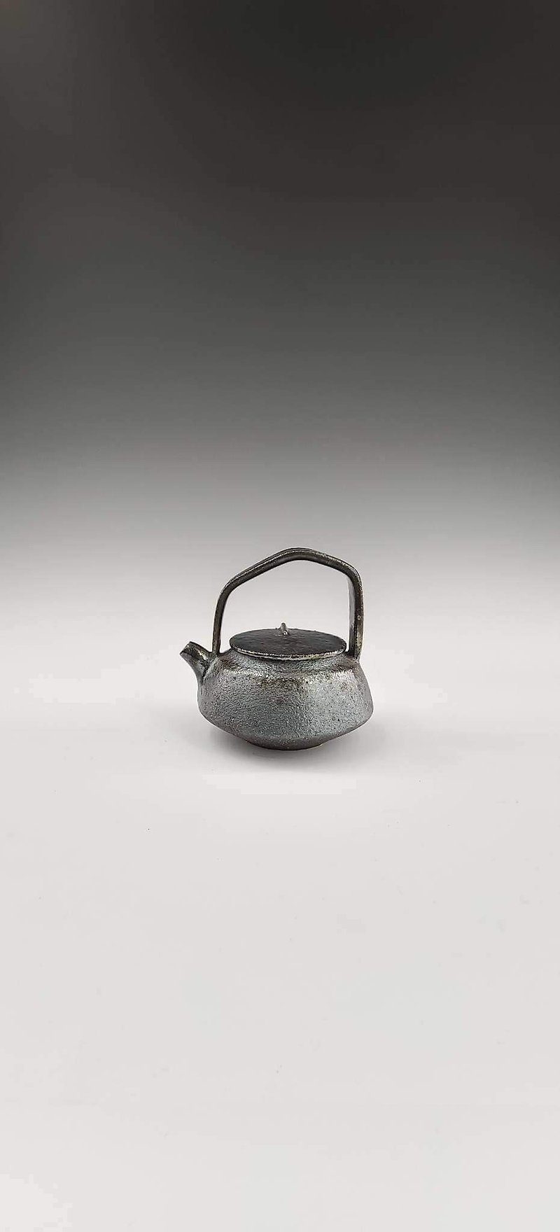 薪焼き鉄釉ティーポット - 急須・ティーカップ - 陶器 