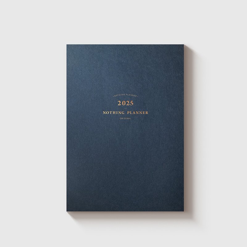 NOTHING PLANNER 2025 daily plan - สมุดบันทึก/สมุดปฏิทิน - กระดาษ หลากหลายสี