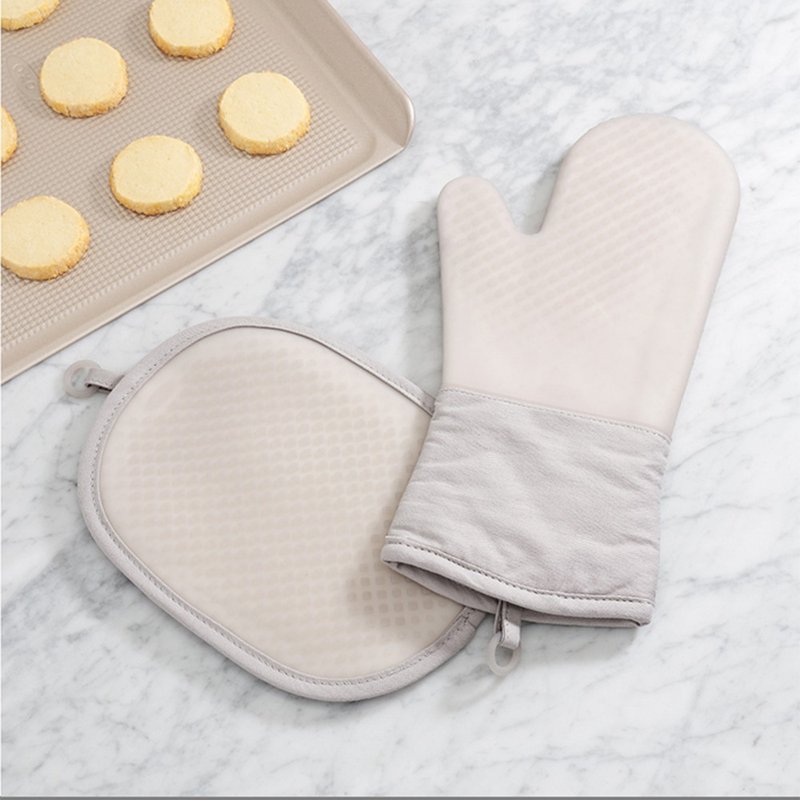 [New Color] OXO Silicone Heat Insulation Gloves / Total 3 Colors - Cookware - Silicone White