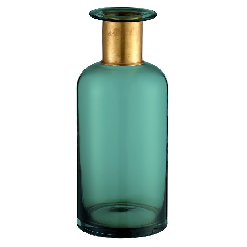 [Nordic BOLIA] Adore Vase - Turquoise Green - ตกแต่งต้นไม้ - แก้ว สีเขียว