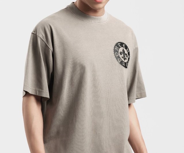 クラウンクロスハートプリントTシャツ - ショップ ten-x Tシャツ