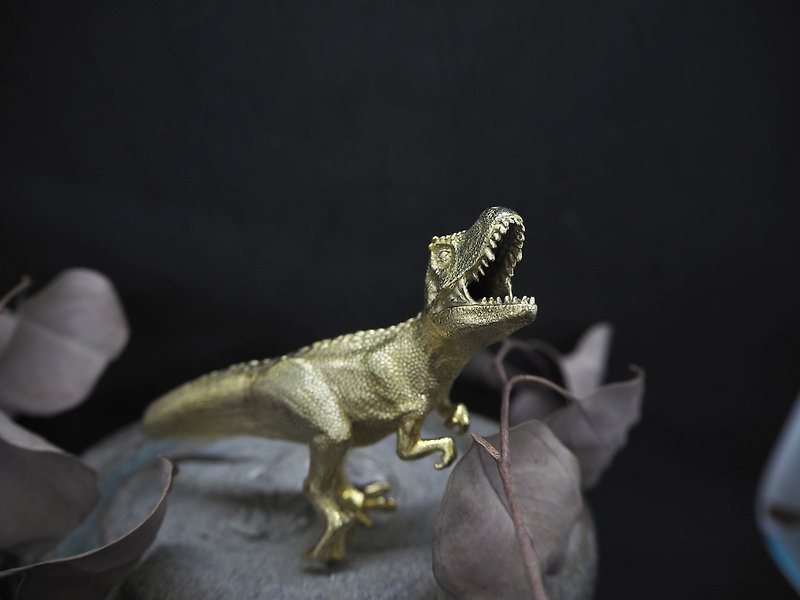 Tyrannosaurus Rex - Bronze Ornament - Items for Display - Copper & Brass 