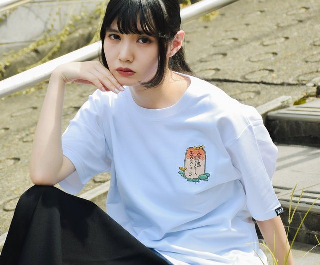 IKUMI(イクミ) / 刺繍/歌川国芳/長袖Tシャツ/コットン/BLK