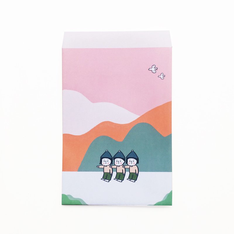 Buddy | 信封紙袋 (6入) - 信封/信紙 - 紙 粉紅色