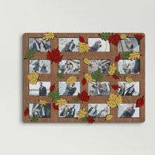 マルチカラーフォトフレームウォールギャラリー30枚の写真の大きな額縁