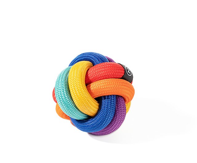 Pride month special rainbow ball dog interactive toy is