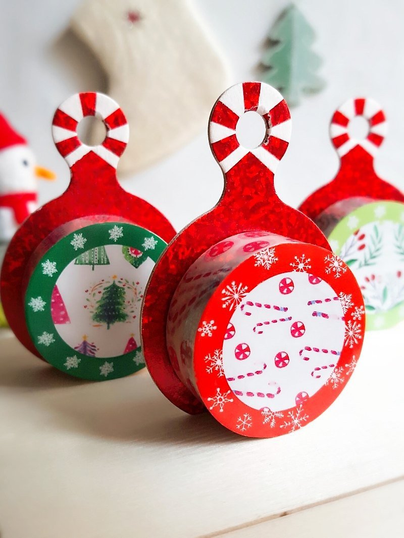 Christmas-S Ornament Washi Tape - มาสกิ้งเทป - กระดาษ 