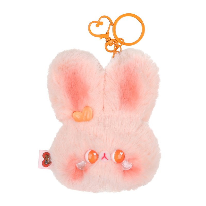 HANDMADE KING BUNNY - 公仔/玩偶 - 棉．麻 粉紅色